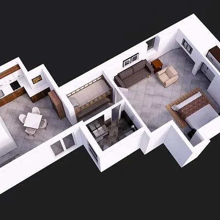 Central, Family-friendly, Washing Machine, 200m To Aquarium And Metro, 300 Mbps Internet Apartmán *